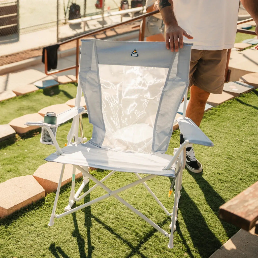 Ergonomic Portable Comfort Pro Rocker XL - Folding Rocking Chair - Perfect for Tailgating Detail
