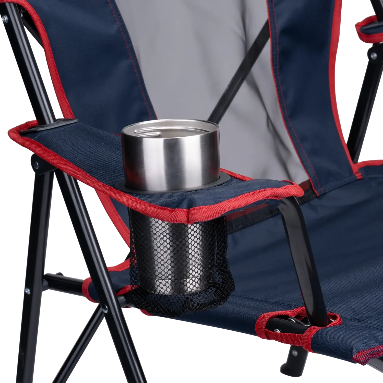 Ergonomic Portable Comfort Quad Chair - Folding Rocking Chair - Perfect for Tailgating Detail