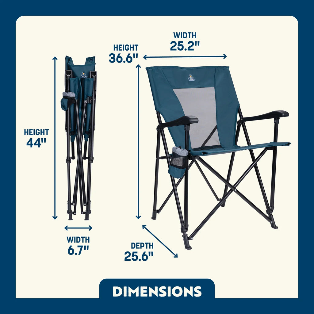 Ultra-Comfortable Eazy Chair - Rocker Chair for Camping & Lawns Detail