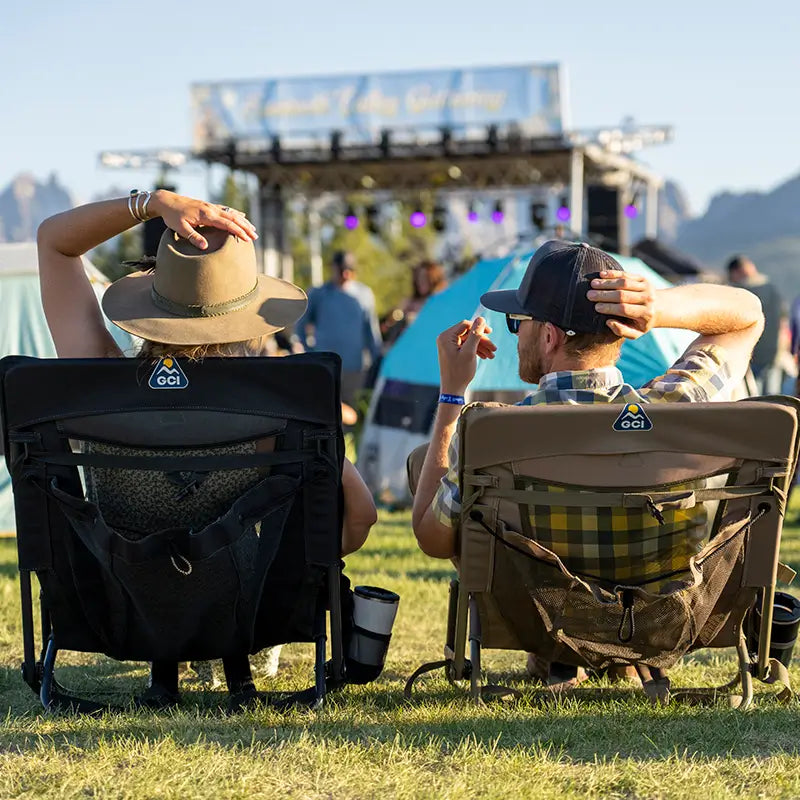 Ergonomic Portable Everywhere Chair 2 - Rocker Chair for Camping & Lawns Detail