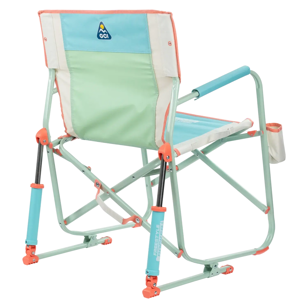 Ergonomic Portable Freestyle Rocker - Folding Rocking Chair - Perfect for Tailgating Detail