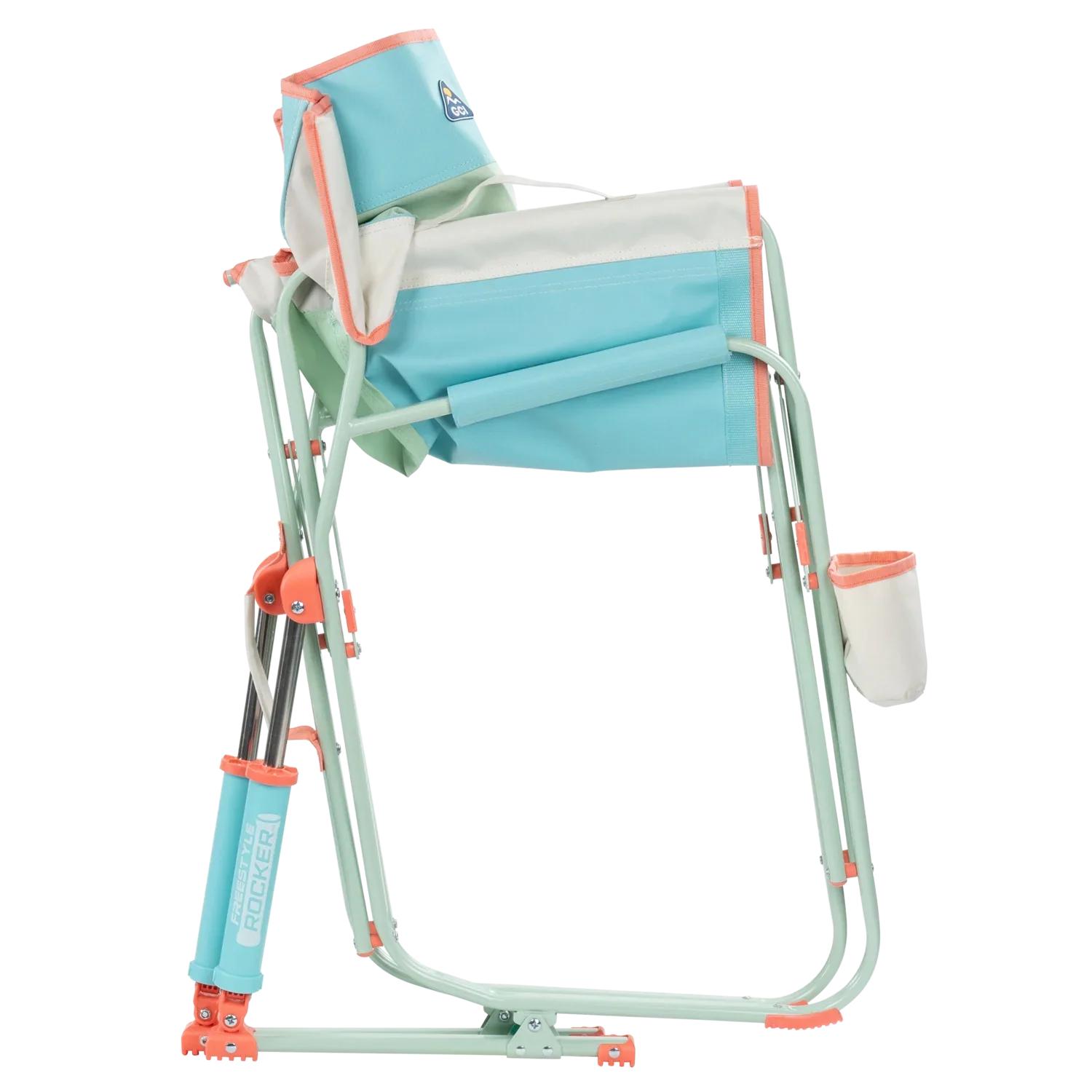 Ergonomic Portable Freestyle Rocker - Folding Rocking Chair - Perfect for Tailgating Detail
