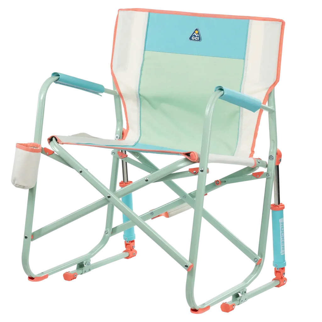 Ergonomic Portable Freestyle Rocker - Folding Rocking Chair - Perfect for Tailgating Detail
