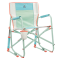 Ergonomic Portable Freestyle Rocker - Folding Rocking Chair - Perfect for Tailgating - Ivory