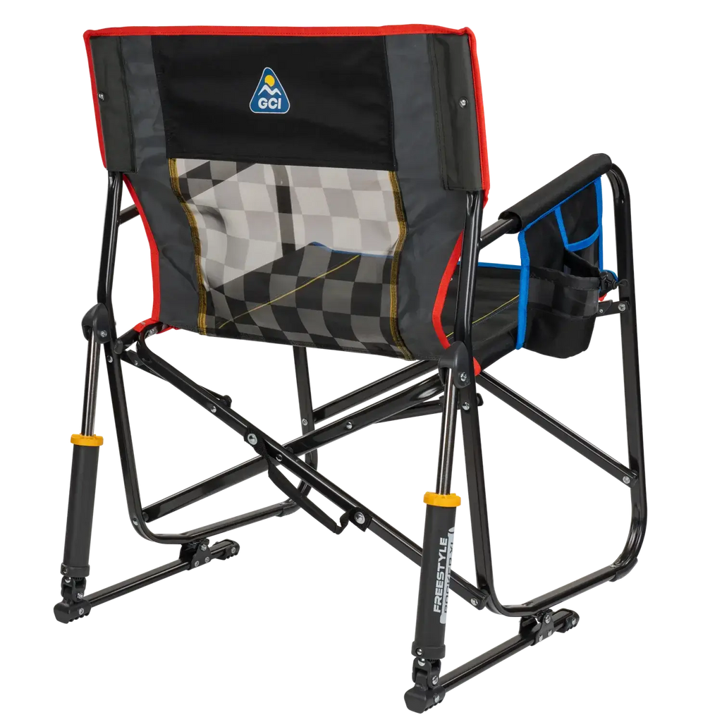 Heavy Duty Freestyle Rocker XL - NASCAR - Outdoor Rocking Chairs with Dynamic Comfort Edge Detail