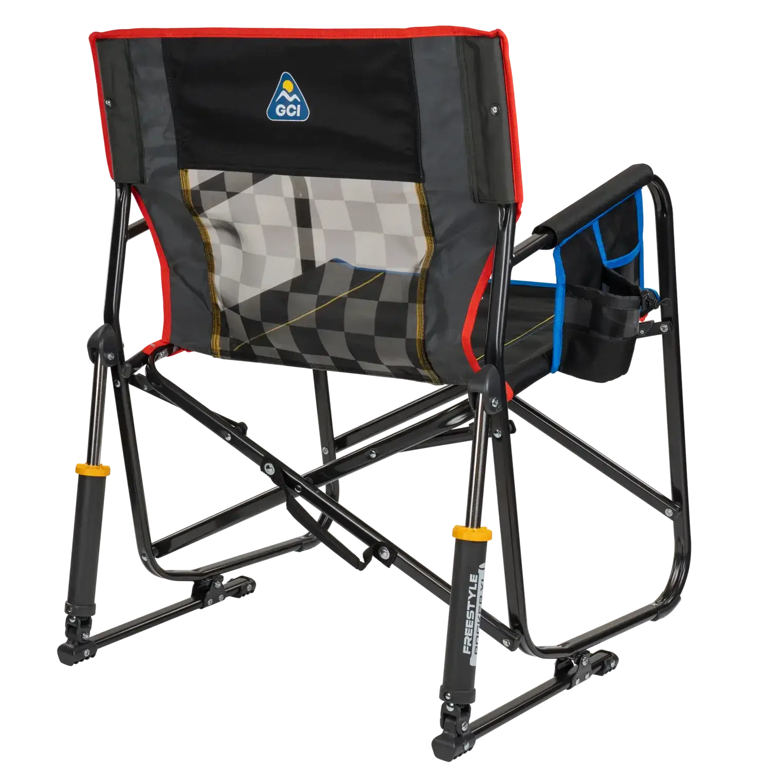 Heavy Duty Freestyle Rocker XL - NASCAR - Outdoor Rocking Chairs with Dynamic Comfort Edge Detail