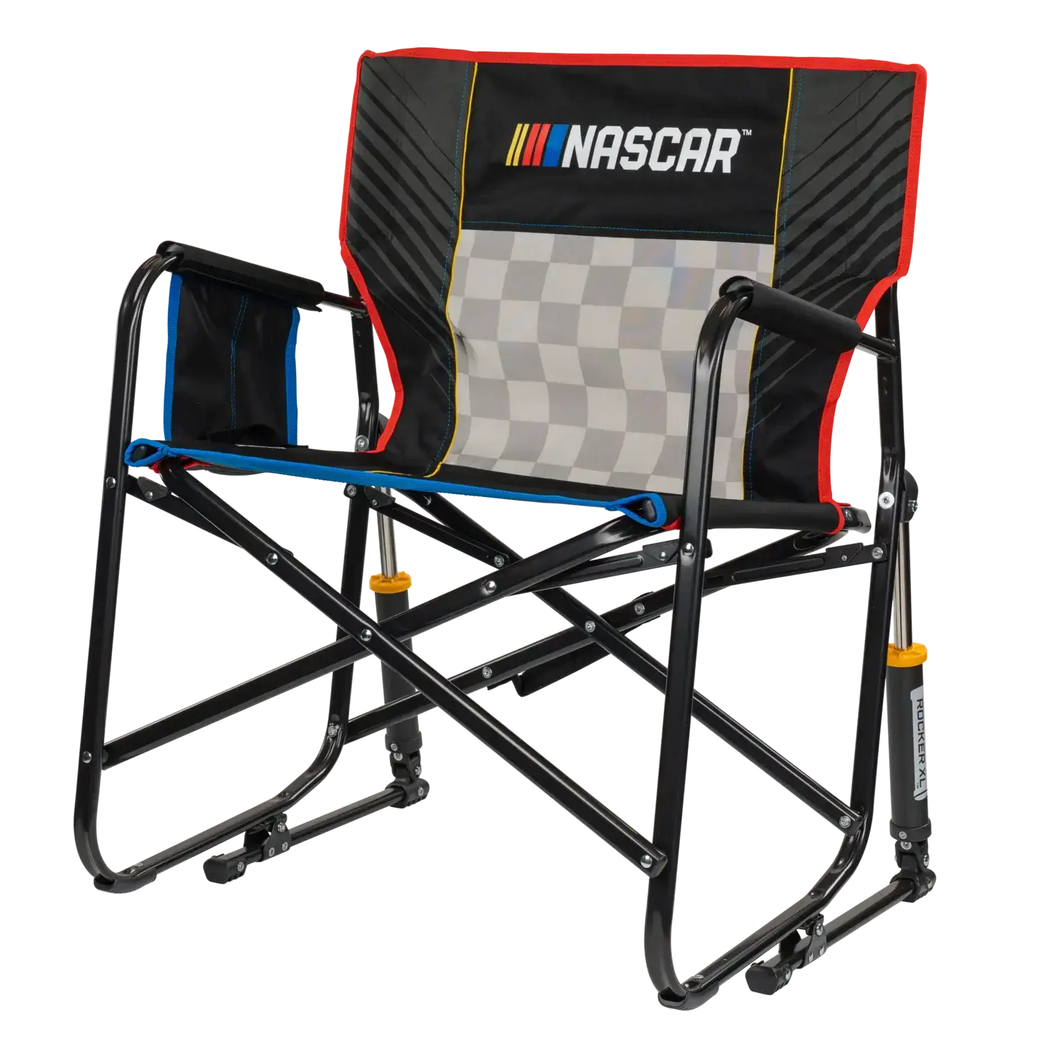 Heavy Duty Freestyle Rocker XL - NASCAR - Outdoor Rocking Chairs with Dynamic Comfort Edge Detail