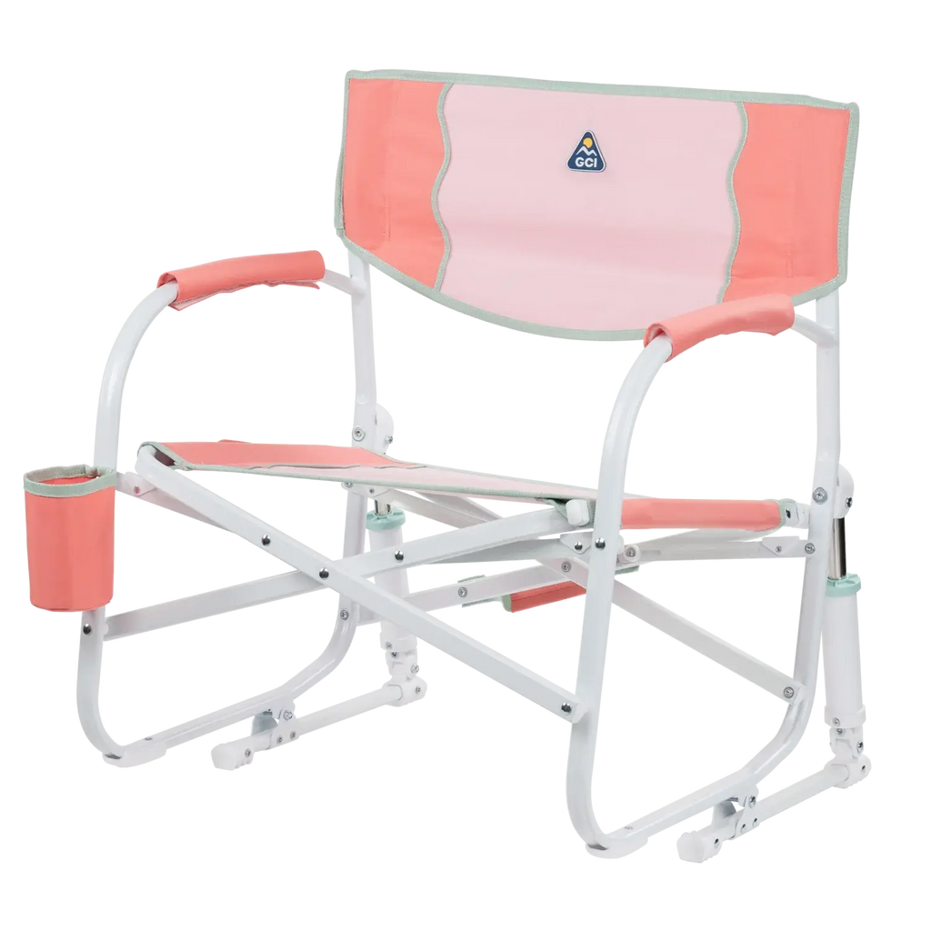 Premium All-Weather Grab & Go Rocker - Rocker Chair for Camping & Lawns Detail