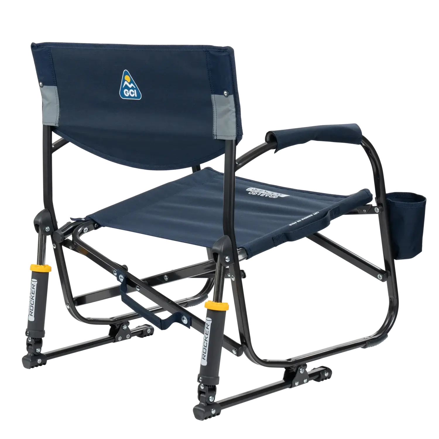 Premium All-Weather Grab & Go Rocker - Rocker Chair for Camping & Lawns Detail