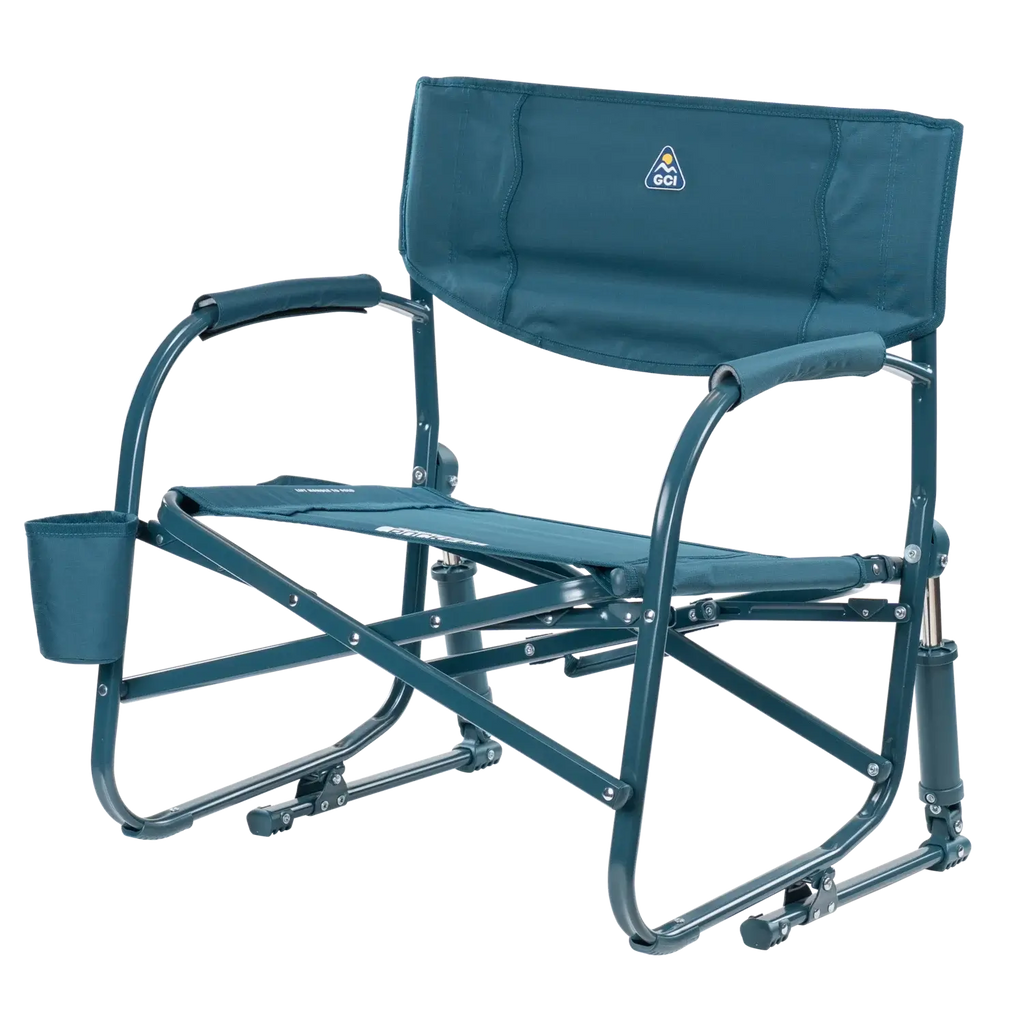 Premium All-Weather Grab & Go Rocker - Rocker Chair for Camping & Lawns Detail