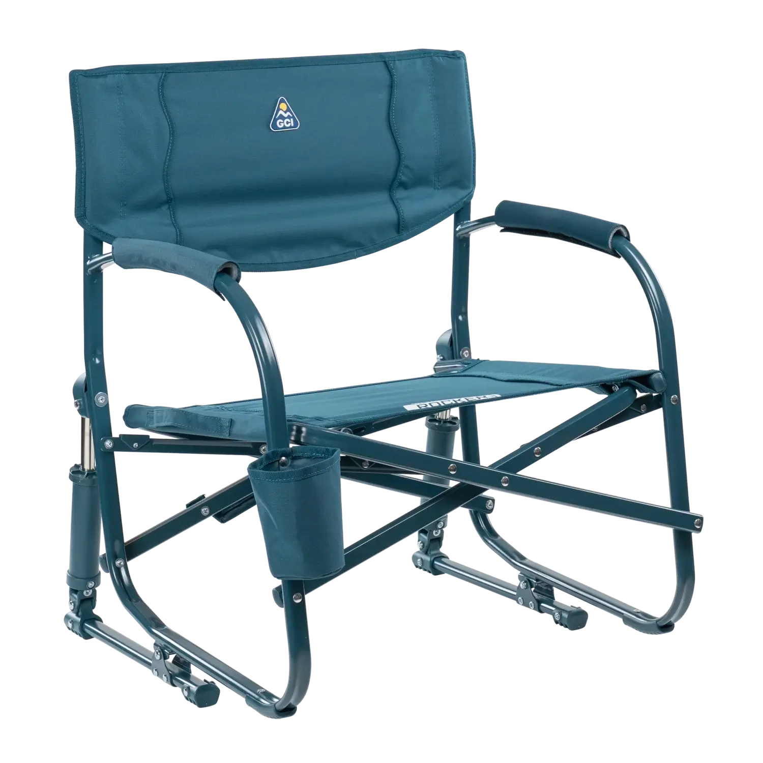 Premium All-Weather Grab & Go Rocker - Rocker Chair for Camping & Lawns - Teal