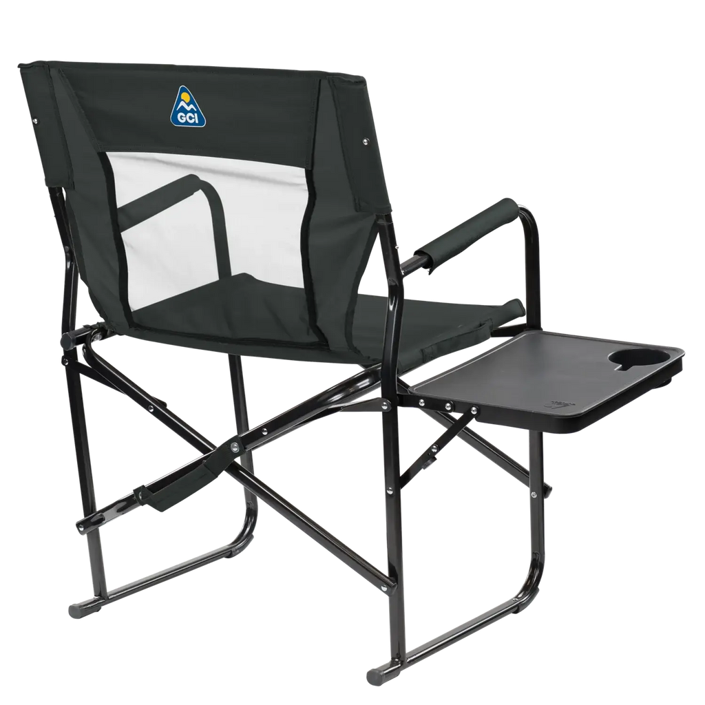 Ultra-Comfortable Slim-Fold Director's Chair XL - Outdoor Rocking Chairs with Dynamic Comfort Edge Detail