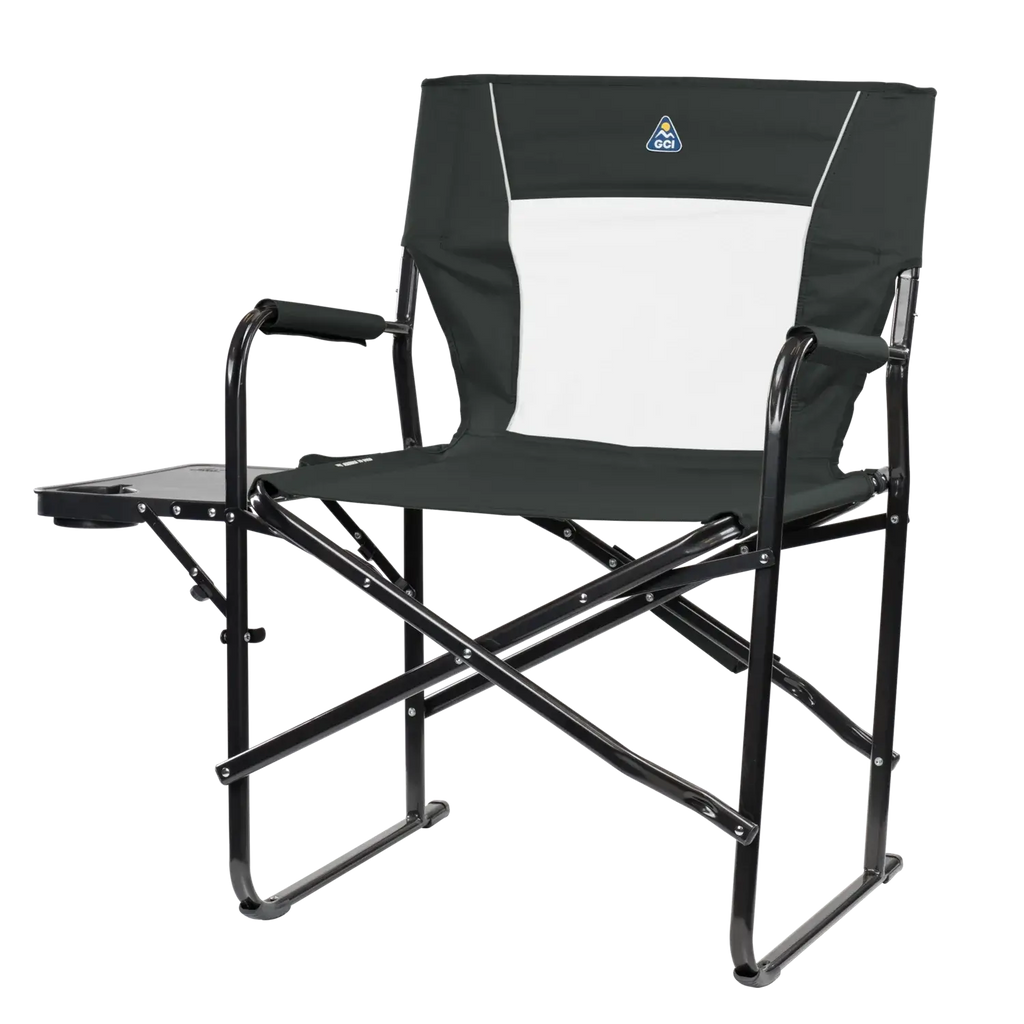 Ultra-Comfortable Slim-Fold Director's Chair XL - Outdoor Rocking Chairs with Dynamic Comfort Edge Detail