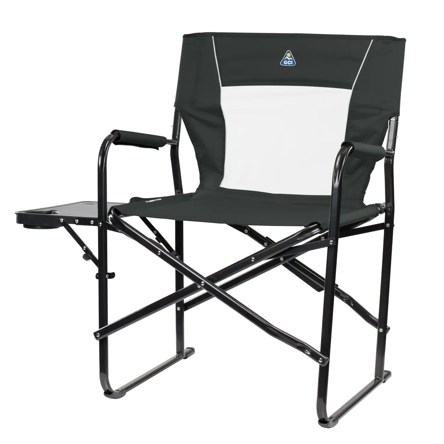 Ultra-Comfortable Slim-Fold Director's Chair XL - Outdoor Rocking Chairs with Dynamic Comfort Edge Detail