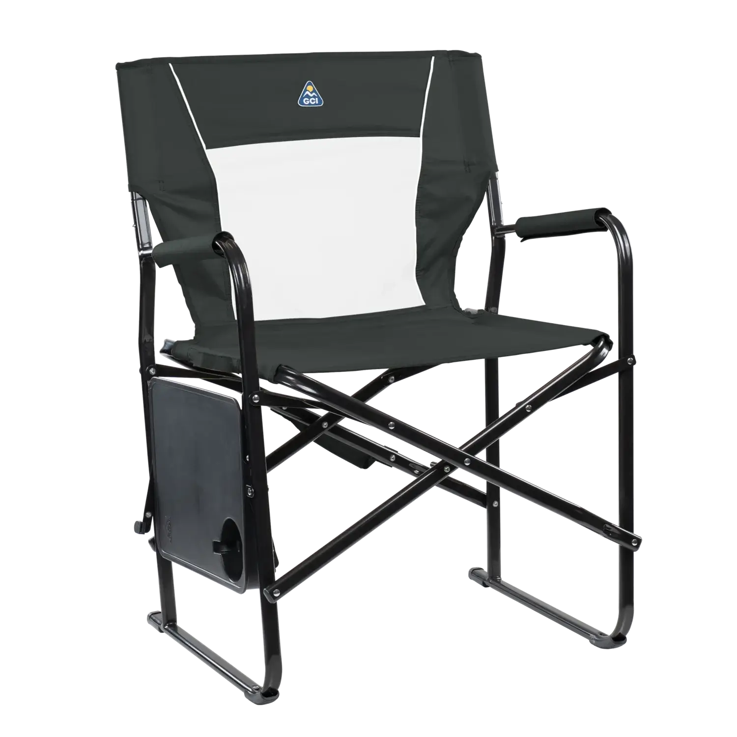 Ultra-Comfortable Slim-Fold Director's Chair XL - Outdoor Rocking Chairs with Dynamic Comfort Edge Detail