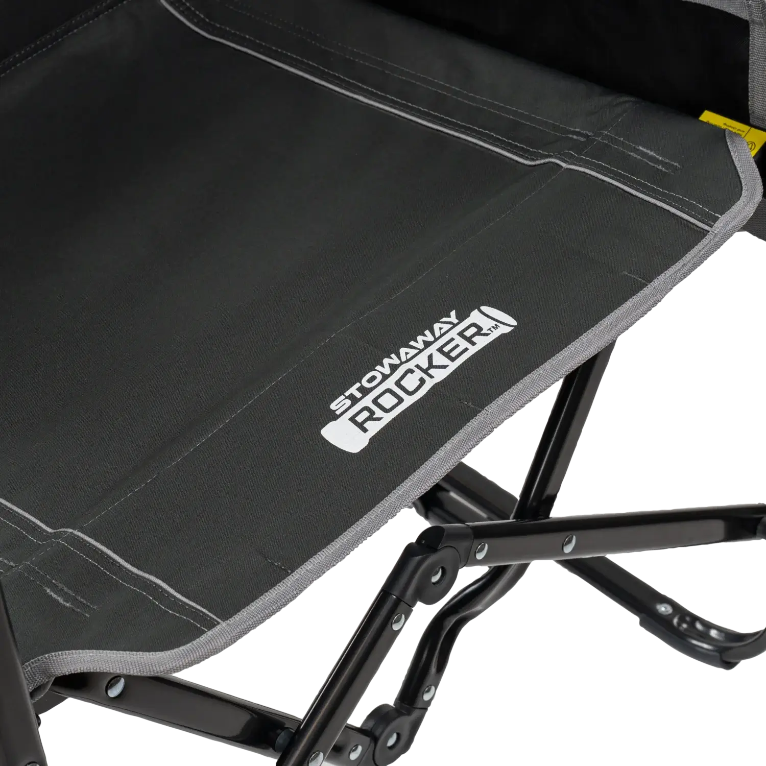 Ultra-Comfortable Stowaway Rocker with Side Table - Camp Rocker Chair for Fishing & Beach Trips Detail