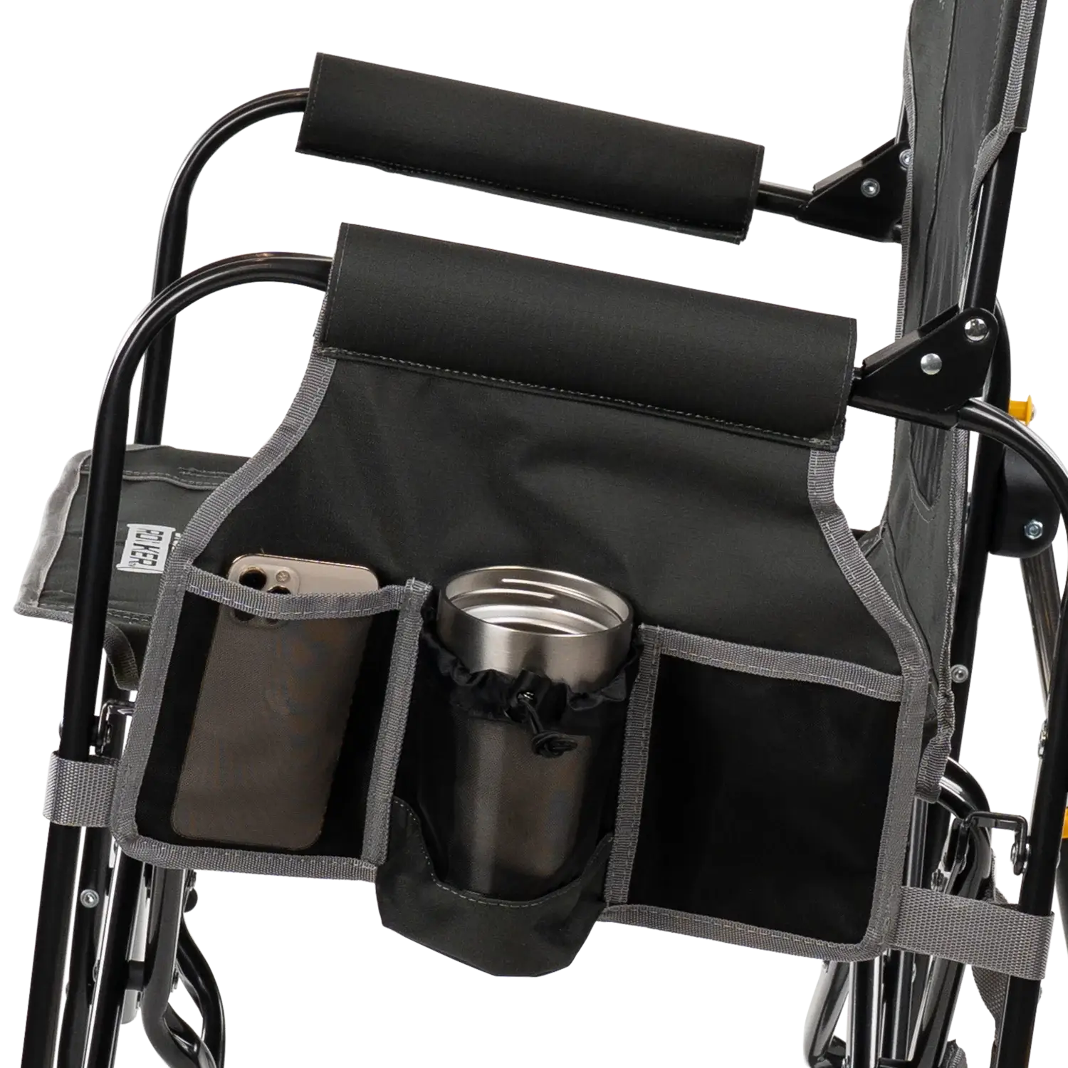 Ultra-Comfortable Stowaway Rocker with Side Table - Camp Rocker Chair for Fishing & Beach Trips Detail