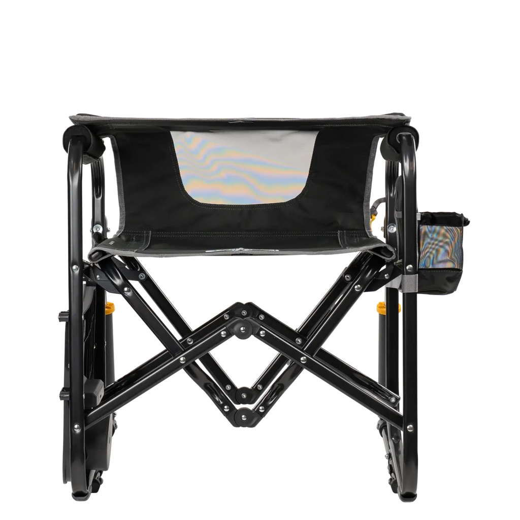 Ultra-Comfortable Stowaway Rocker with Side Table - Camp Rocker Chair for Fishing & Beach Trips Detail