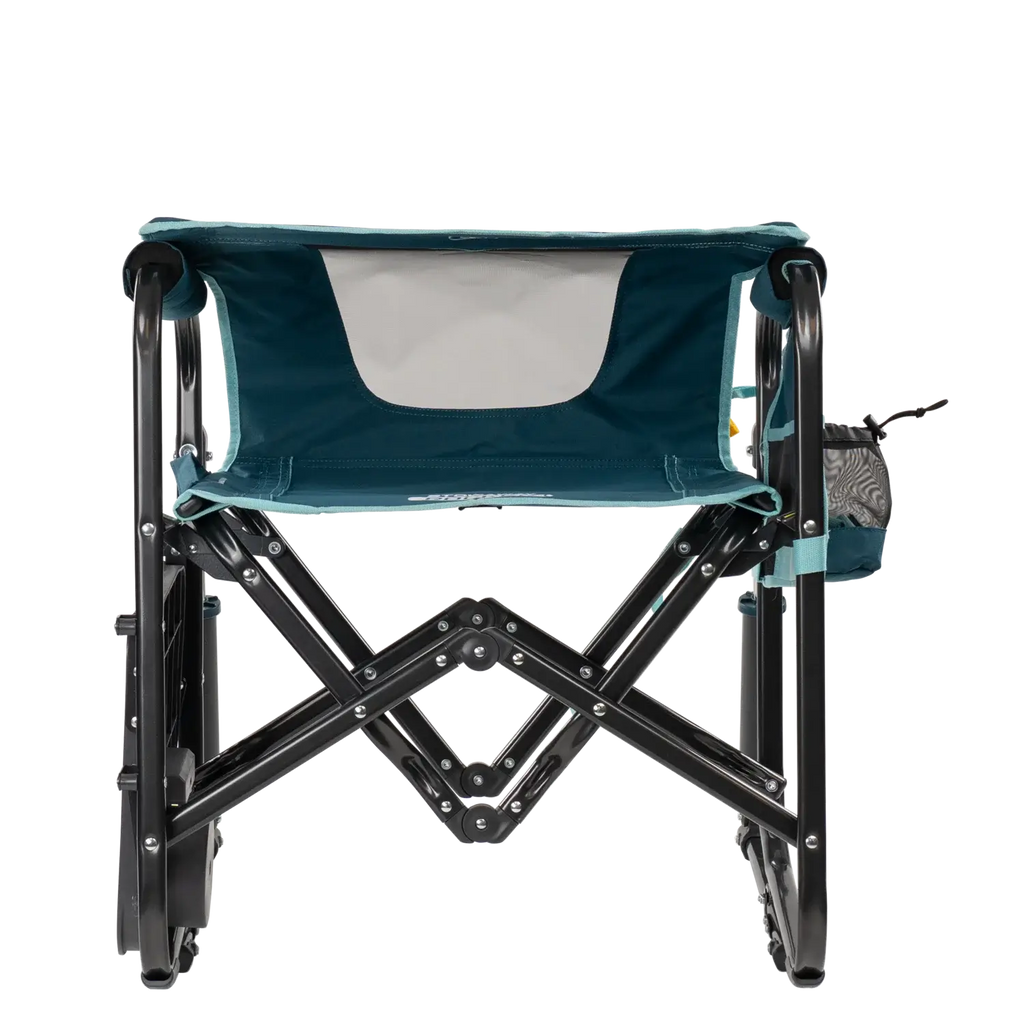 Ultra-Comfortable Stowaway Rocker with Side Table - Camp Rocker Chair for Fishing & Beach Trips Detail