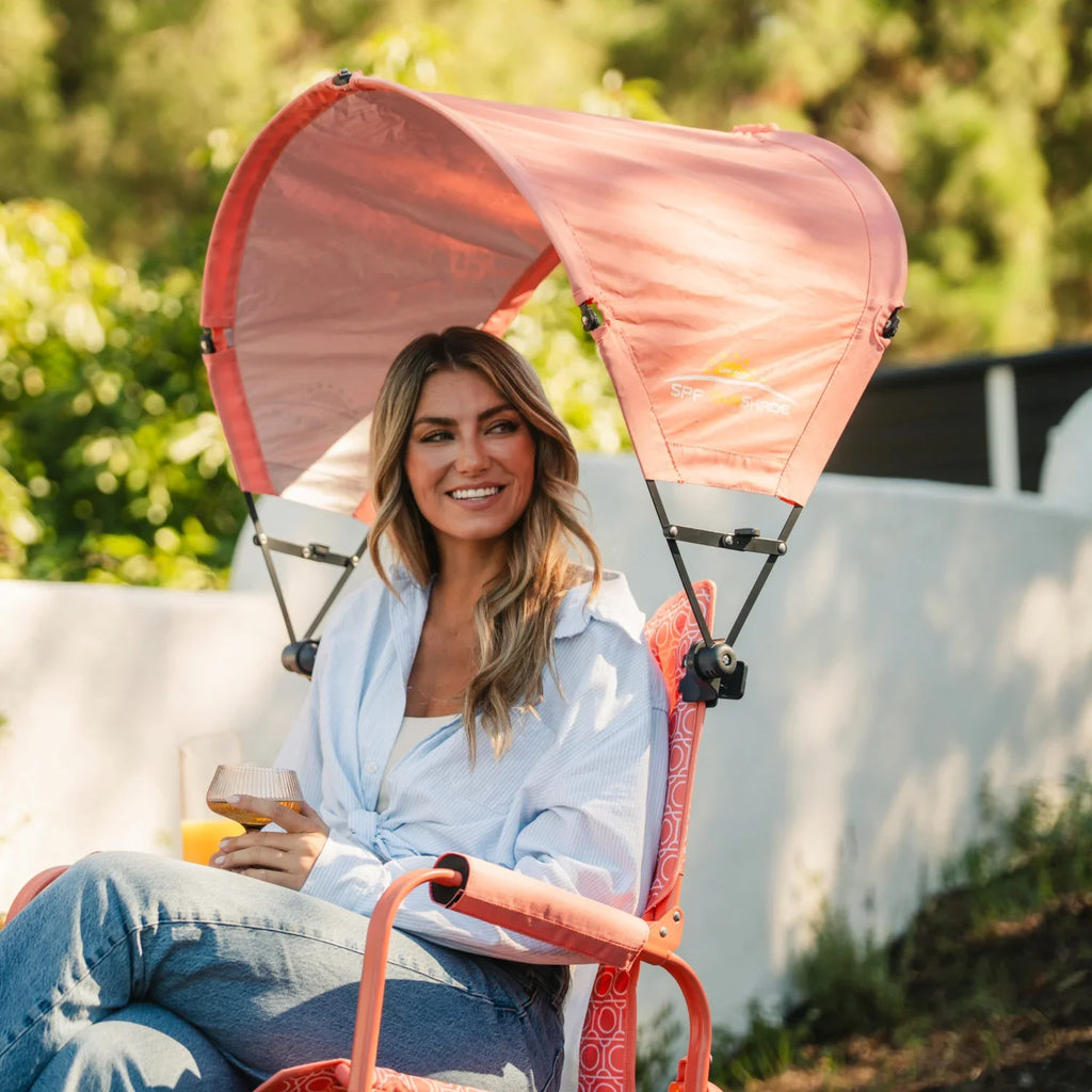 Heavy Duty SunShade Accessory - Coral - SunShade Canopy for Beach & Camping Detail