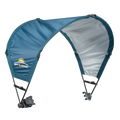 Premium All-Weather SunShade Accessory - Teal - Portable Beach Canopy with Adjustable Shade Angle - Teal