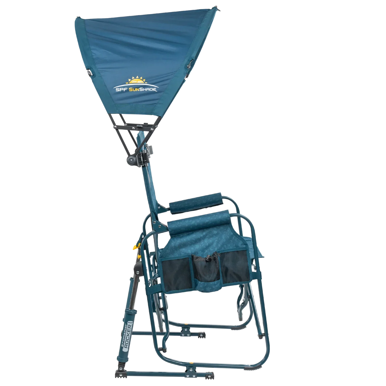 Premium All-Weather SunShade Accessory - Teal - Portable Beach Canopy with Adjustable Shade Angle Detail