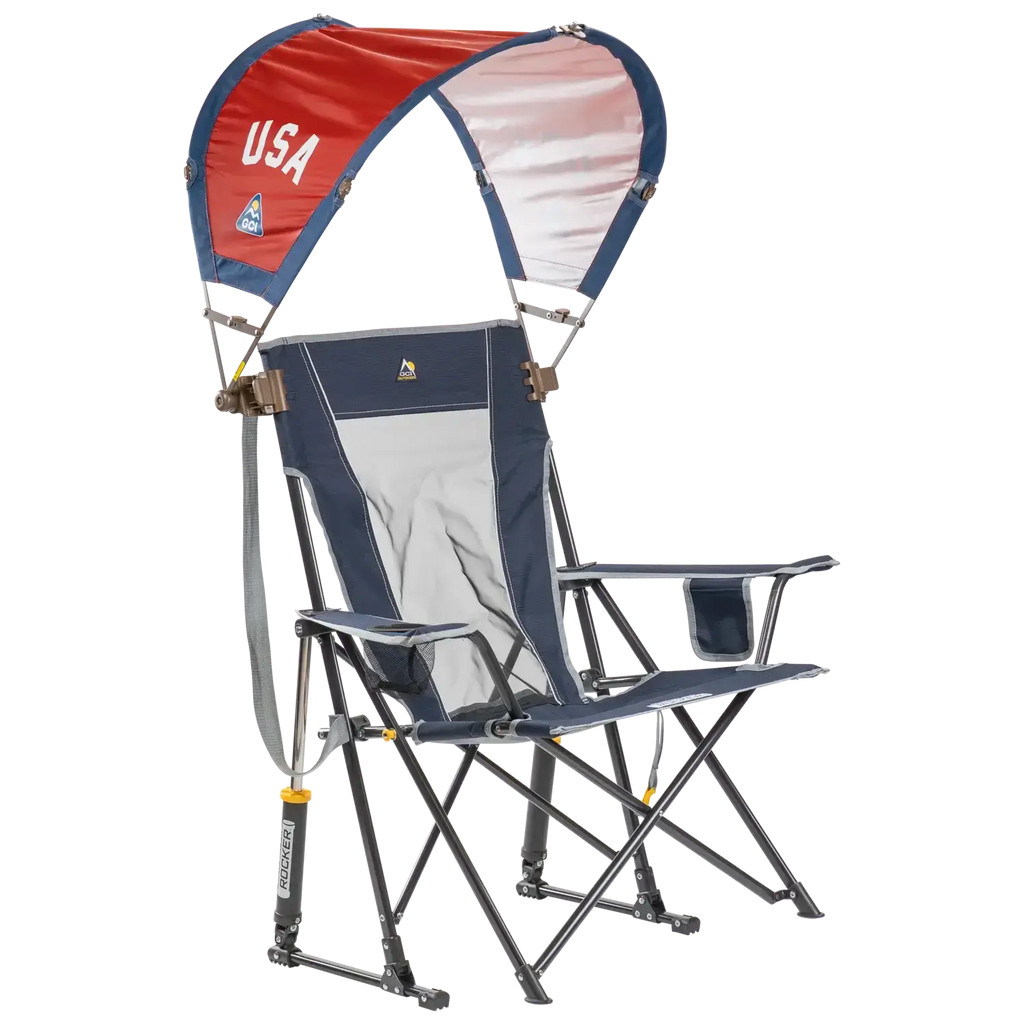 Heavy Duty SunShade Accessory - USA Anniversary Deluxe - Pop-Up Outdoor Sun Shelter - UV400 Protection Detail