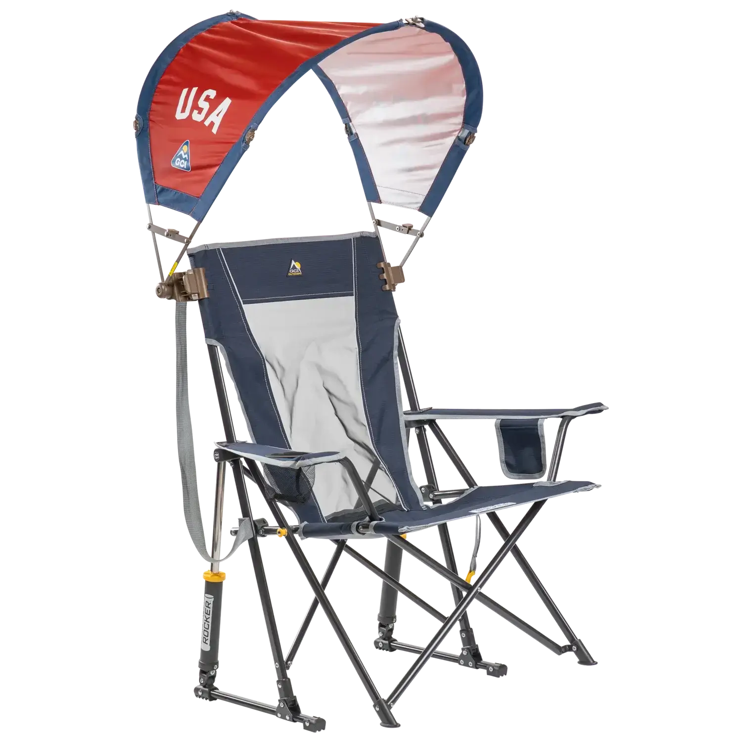 Heavy Duty SunShade Accessory - USA Anniversary Deluxe - Pop-Up Outdoor Sun Shelter - UV400 Protection Detail