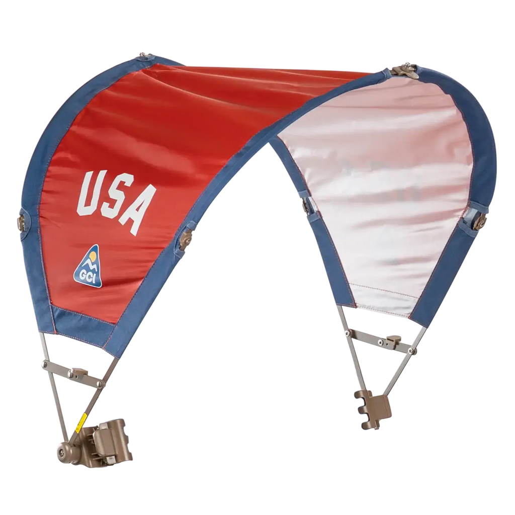 Heavy Duty SunShade Accessory - USA Anniversary Deluxe - Pop-Up Outdoor Sun Shelter - UV400 Protection - USA Anniversary Deluxe