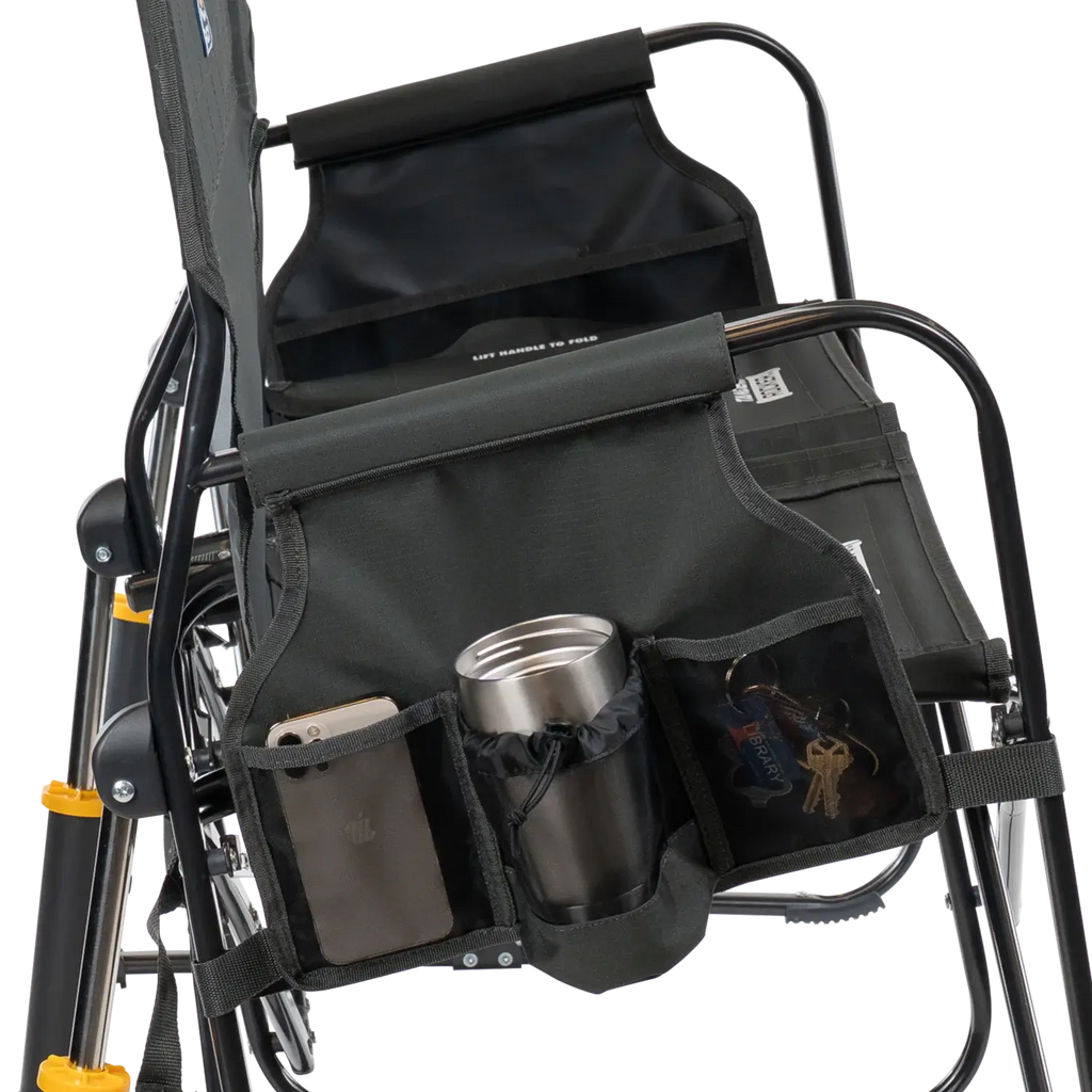 Ultra-Comfortable Tandem Rocker - Camp Rocker Chair for Fishing & Beach Trips Detail